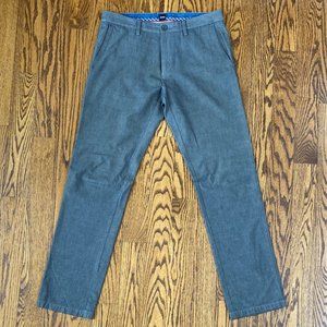 Boss Hugo Boss Light Brown Plain Front Cotton Pants Sz 32 Excellent Condition